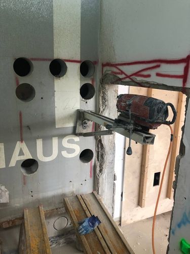 Wandsägearbeiten für maßgeschneiderte Baustellenlösungen