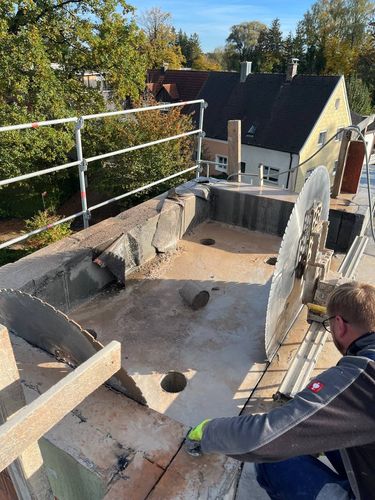 Wandsägearbeiten zur Realisierung neuer Raumkonzepte